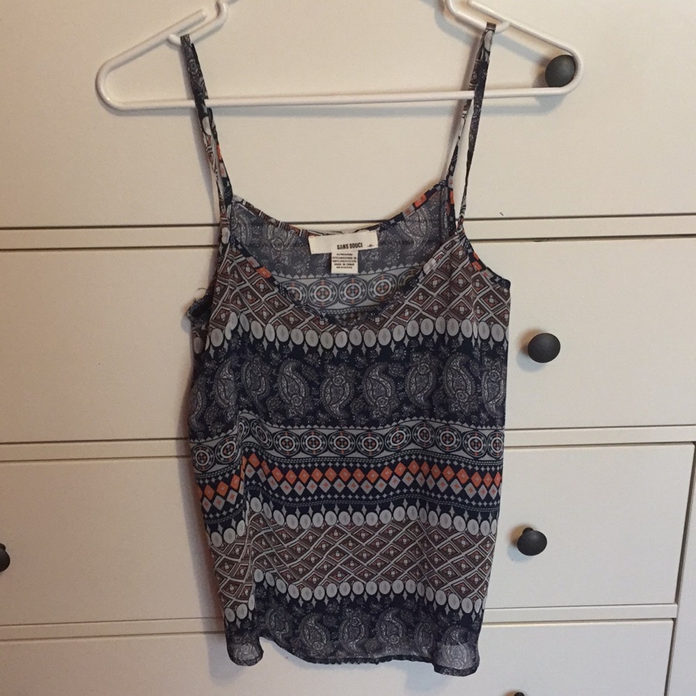 Urban outfitters multi print blouse